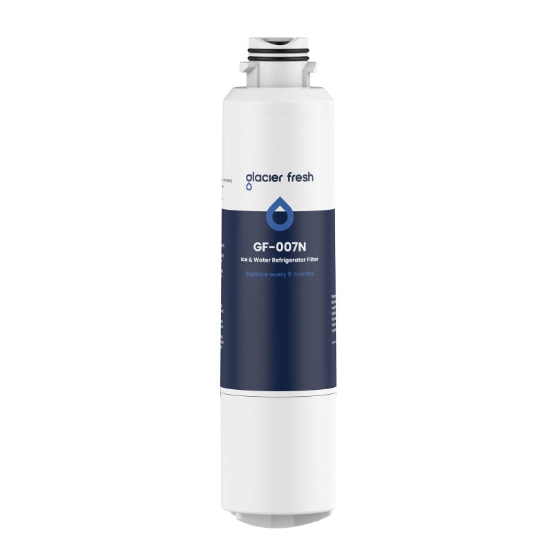 GLACIER FRESH تكنولوجيا تصفية Elariseyâ„¢ المحسّنة الجديدة GLACIER FRESH، متوافقة مع فلتر مياه الثلاجة Samsung DA29-00020B، HAF-CIN/EXP، RF4267HARS لثلاجات الأبواب الفرنسية (عبوة واحدة) - Image 1